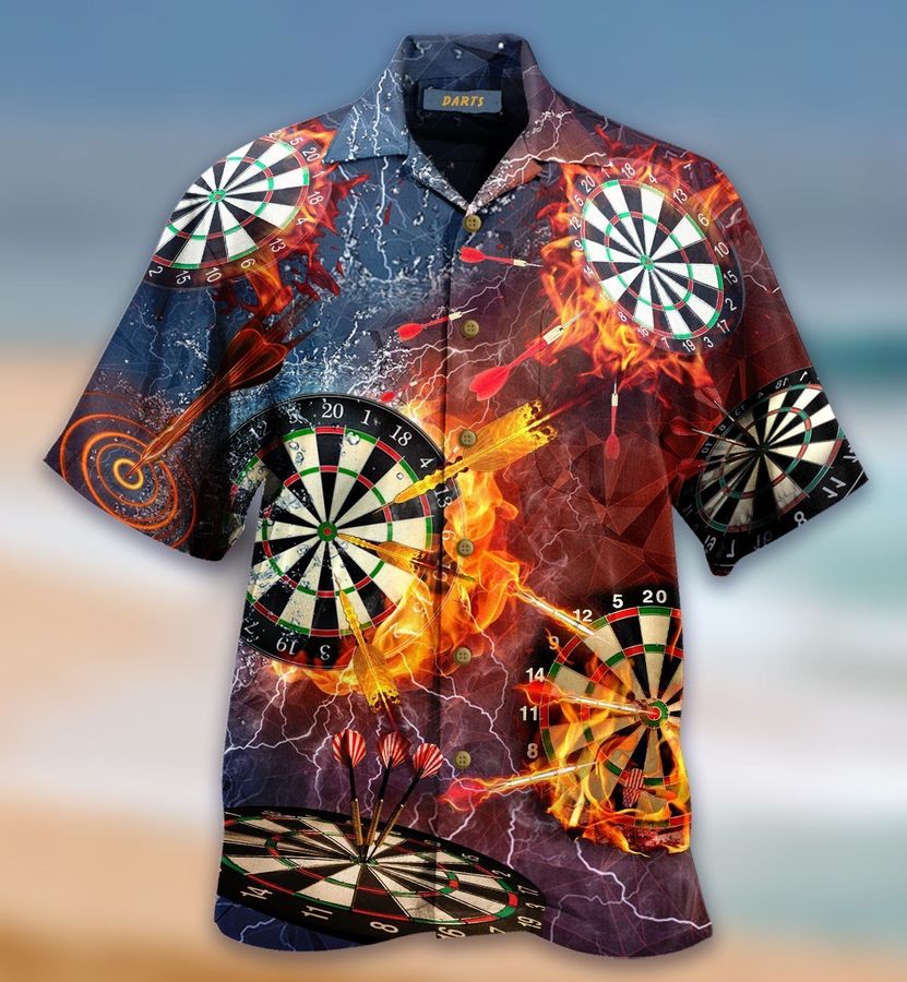Born To Play Darts Hawaiian Shirt Pre13468, Hawaiian shirt, beach shorts, One-Piece Swimsuit, Polo shirt, funny shirts, gift shirts, Graphic Tee