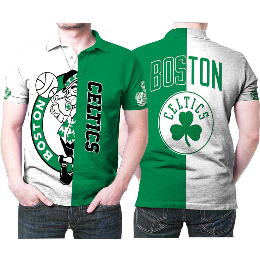 Boston Celtics Nba Basketball Team Logo Gift For Boston Celtics Fans Basketball Lovers Polo Shirt All Over Print Shirt 3d T-shirt