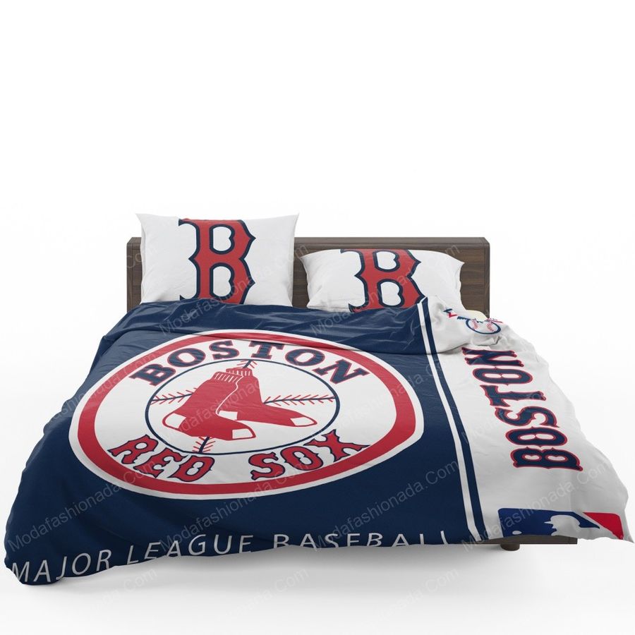 Boston Red Sox MLB Baseball American League Sport 1 Bedding Set – Duvet Cover – 3D New Luxury – Twin Full Queen King Size Comforter Cover