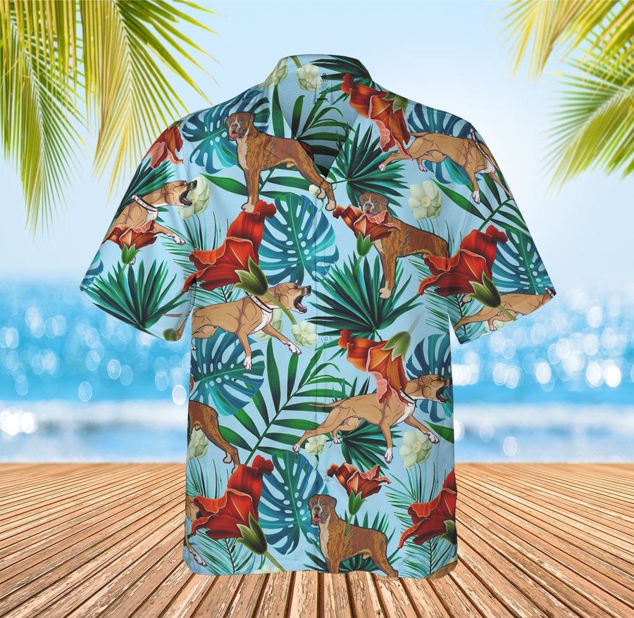 Boxer Hawaiian Shirt Pre10297, Hawaiian shirt, beach shorts, One-Piece Swimsuit, Polo shirt, funny shirts, gift shirts, Graphic Tee