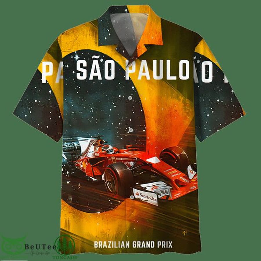 Brazilian Grand Prix Sao Paulo Racing Hawaiian shirt