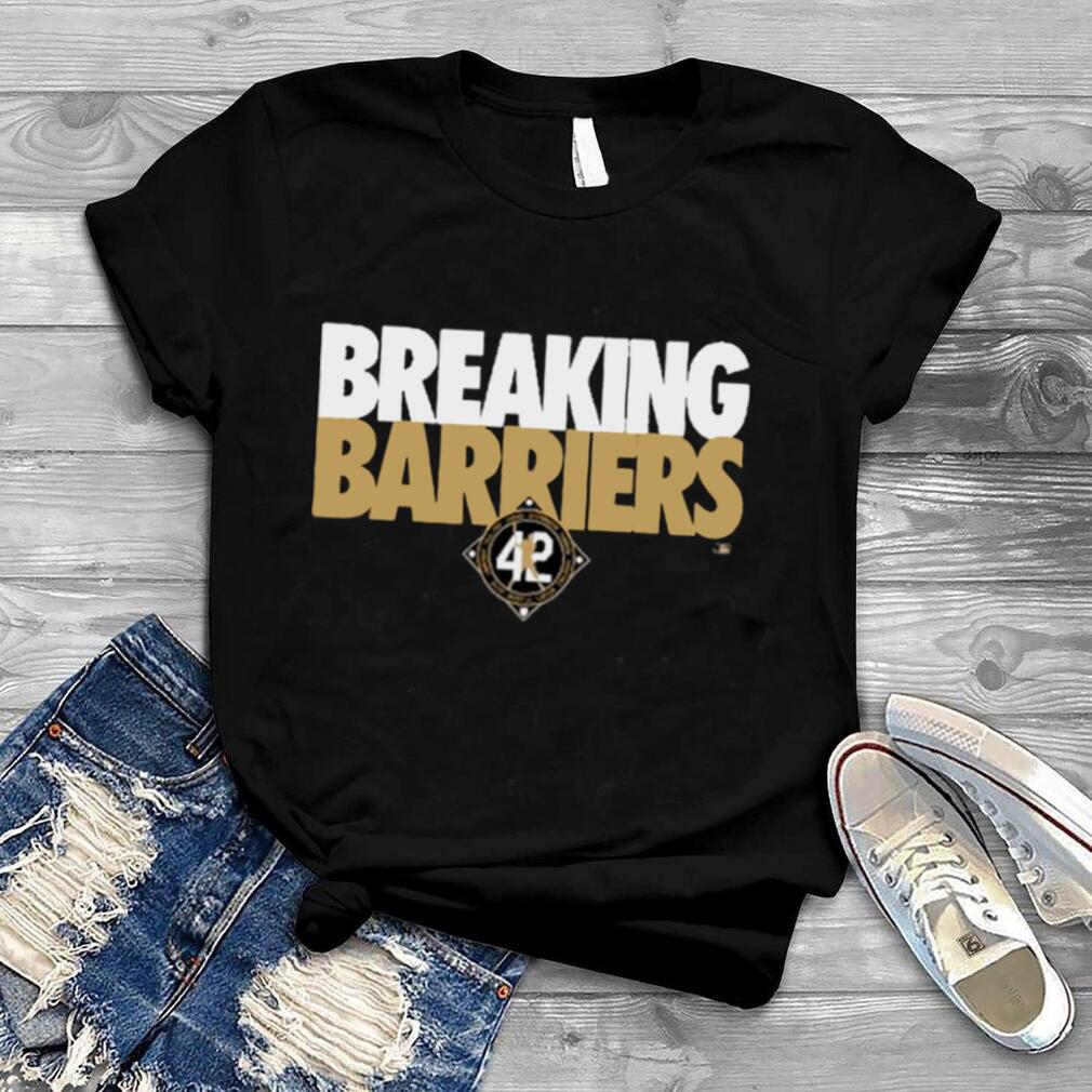 Official Breaking Barriers Mlb Jackie Robinson 2022 Shirt, hoodie