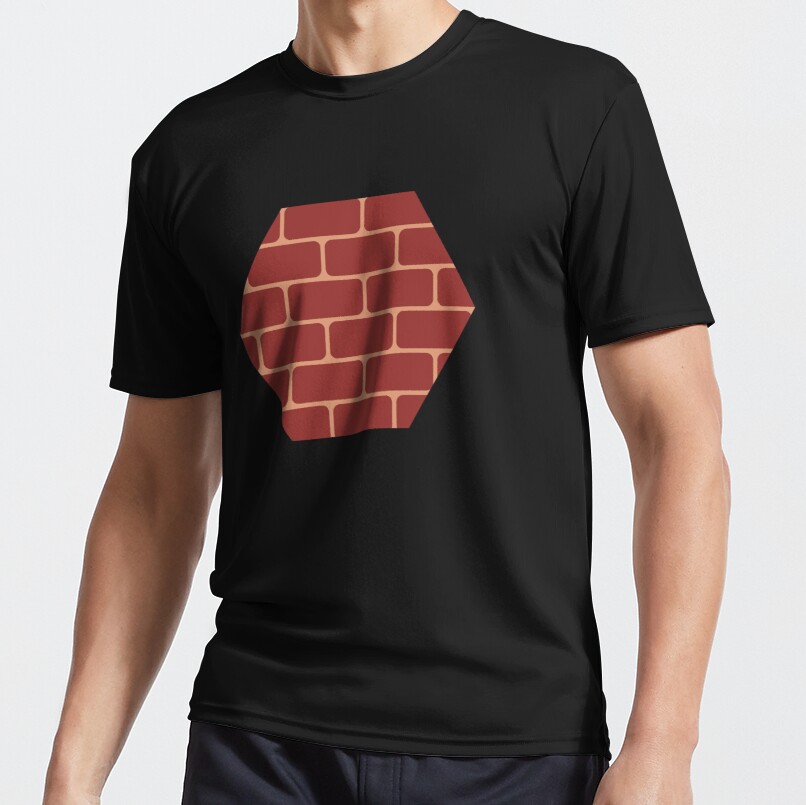 Brick Hex Active T-Shirt