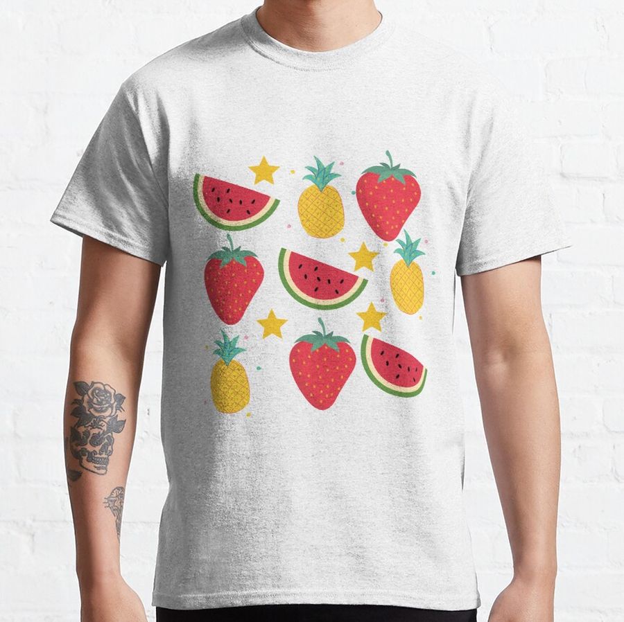 Bright summer fruits Classic T-Shirt