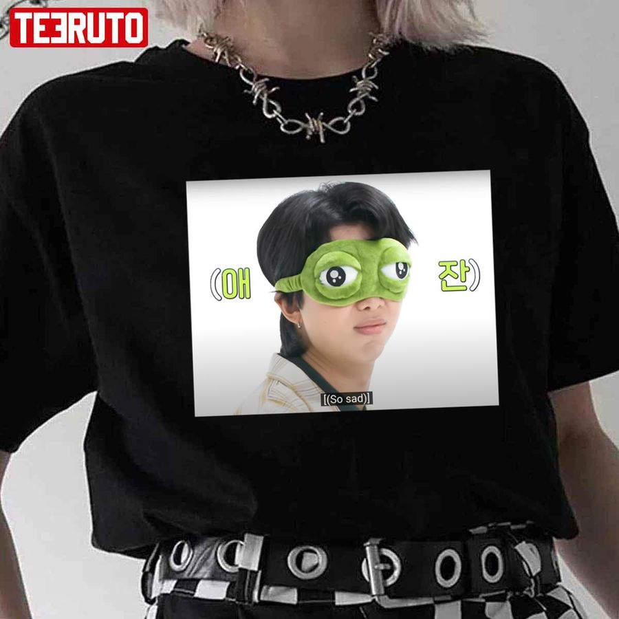 BTS RM Is A Sad Frog Run BTS Unisex T-shirt