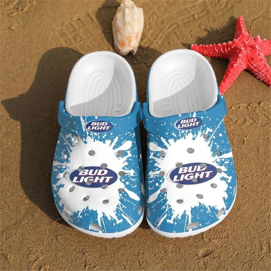 Bud Light  Crocs Crocband Clog  Clog Comfortable For Mens And Womens Classic Clog  Water Shoes  Beer Lovers Crocs V1