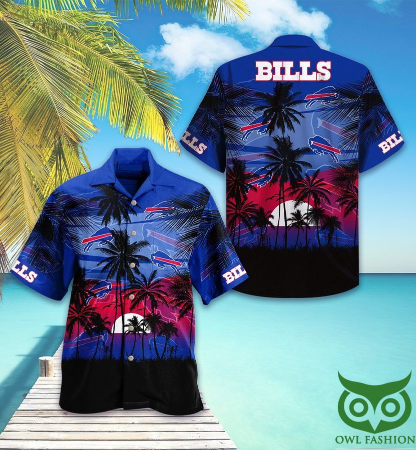 Buffalo Bills Coconut Sunset Hawaiian Shirt