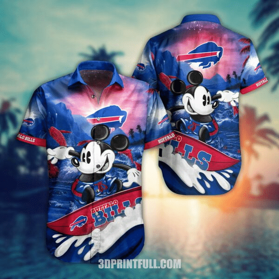 Buffalo Bills Hawaiian Shirt Mickey Summer.png