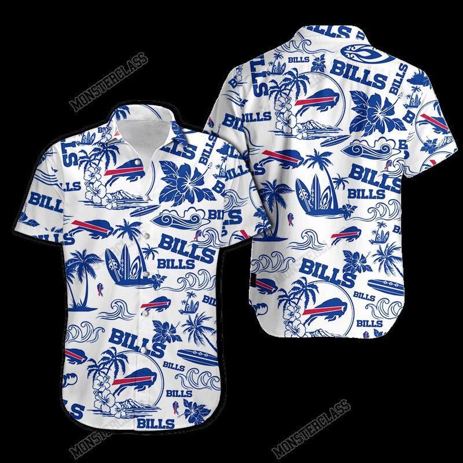 Buffalo Bills Island Hawaiian Shirt Short