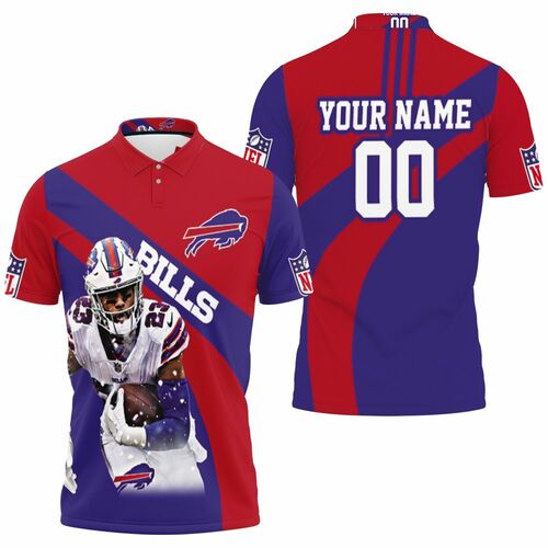 Buffalo Bills Number 23 Aaron Williams With Sign Personalized Polo Shirt Model A1685 All Over Print Shirt 3d T-shirt