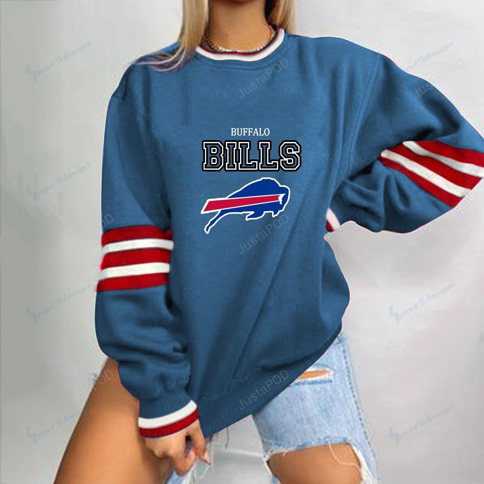 Buffalo Bills Ugly Christmas Sweater All Over Print Sweatshirt Ugly