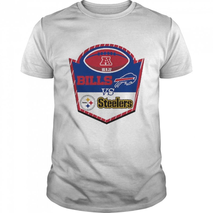 Buffalo Bills vs Pittsburgh Steelers Matchup NFL 10.9.22 shirt