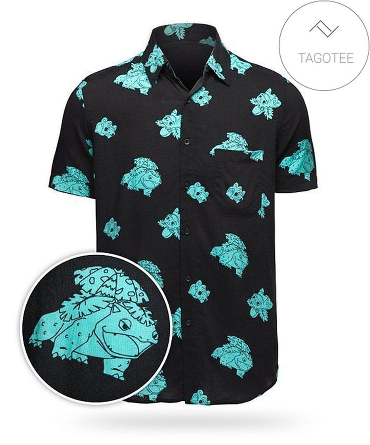 Bulbasaur Evolution Short Sleeves Authentic Hawaiian Shirt 2022
