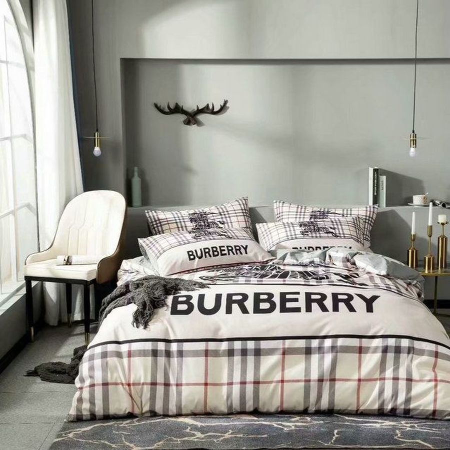 Burberry London Luxury Brand Type 13 Bedding Sets Duvet Cover Bedroom Sets