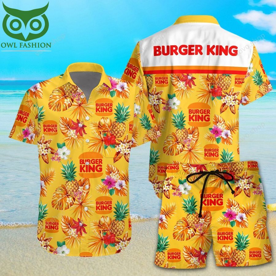 Burger King Hawaiian Shirt