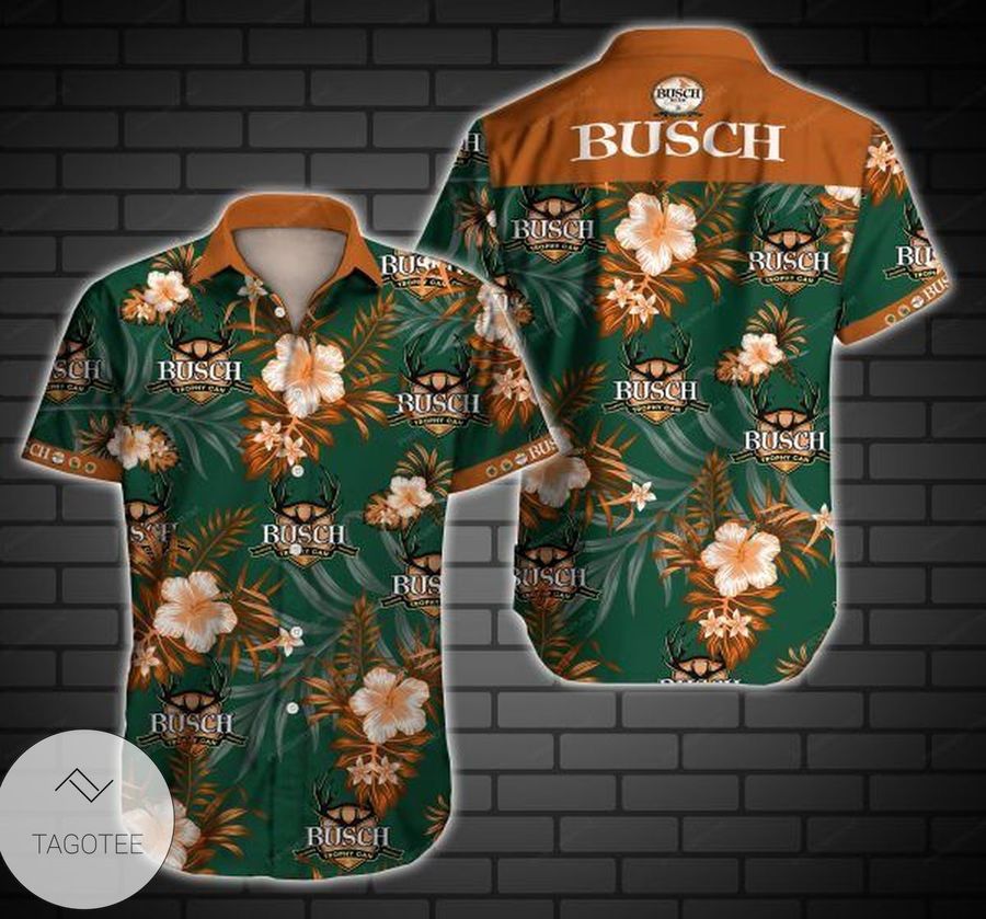 Busch Hawaiian Shirt