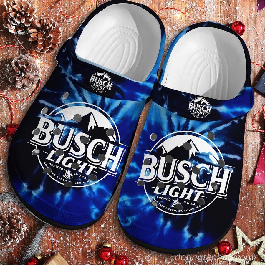 Busch Light Busch Latte Cool Crocs Clog Shoes
