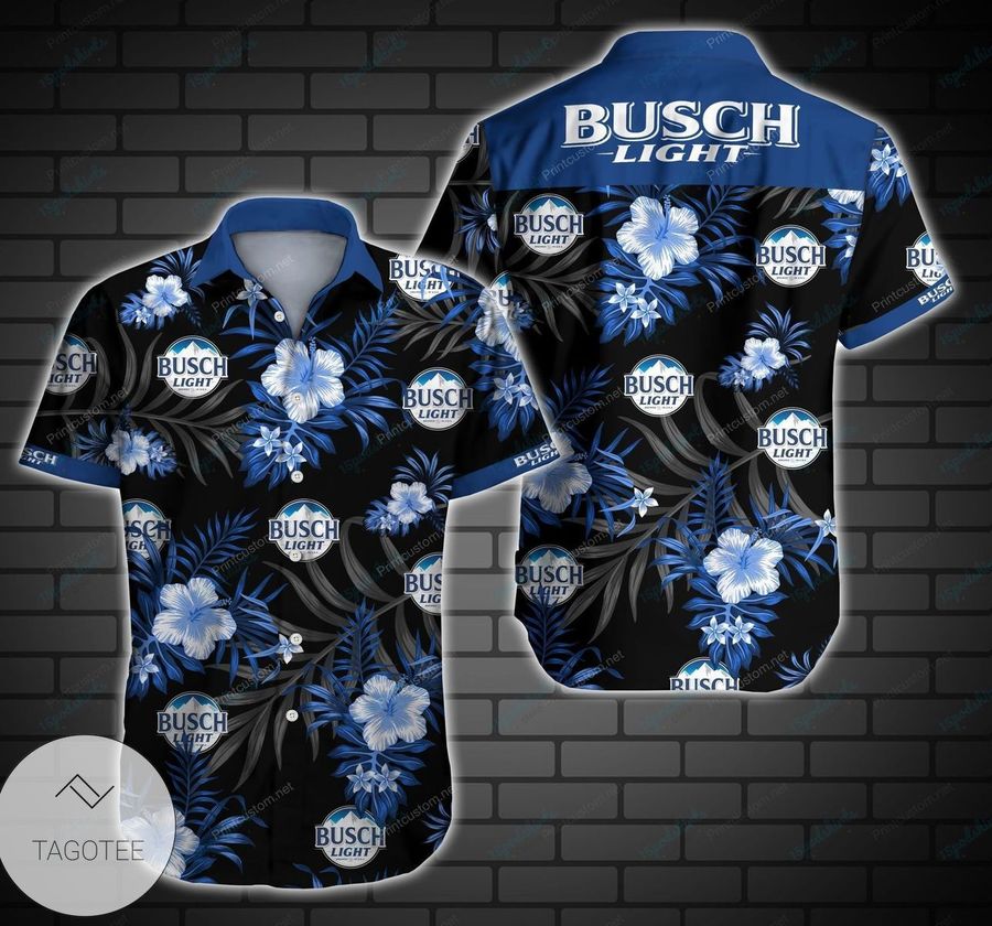 Busch Light Style 2 Hawaiian Shirt