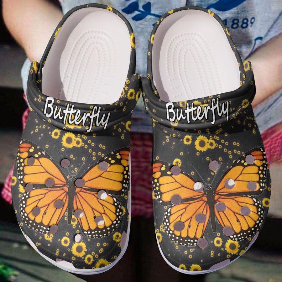 Butterfly Clog The Most Butterfly Crocs Crocband Clog