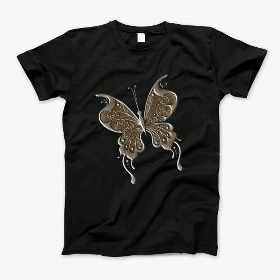 Butterfly Elegant T-Shirt, Tshirt, Hoodie, Sweatshirt, Long Sleeve, Youth, Personalized shirt, funny shirts, gift shirts, Graphic Tee