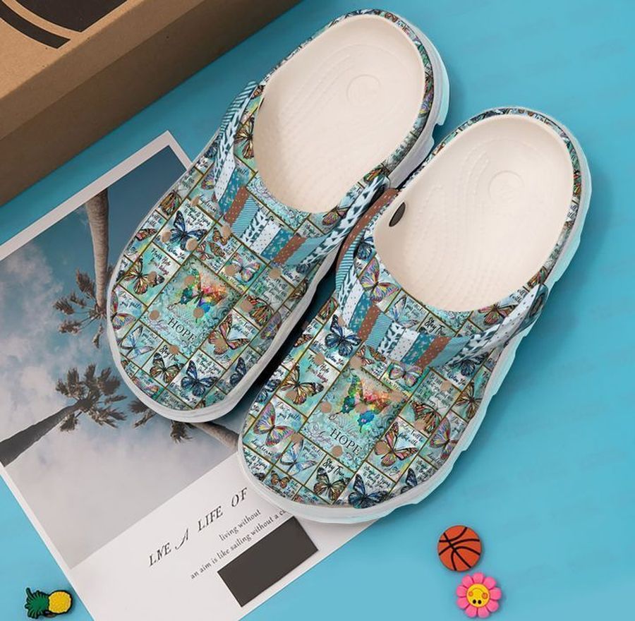 Butterfly Lover Sku 372 Crocs Clog Shoes