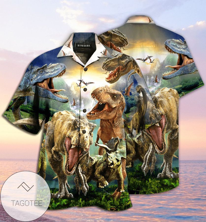Buy Dinosaur Hawaiian Aloha Shirts