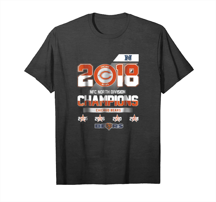 Buy Now 2018 Nfc North Division Champions Chicago Bears Unisex T-Shirt