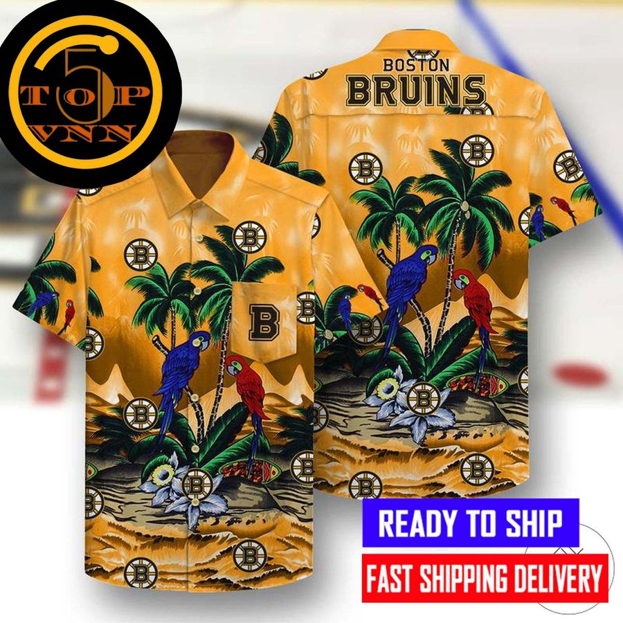 BUY NOW Boston Bruins Hawaiian Shirt