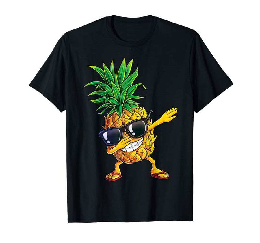 Buy Now Dabbing Pineapple Sunglasses T Shirt Aloha Beaches Hawaii