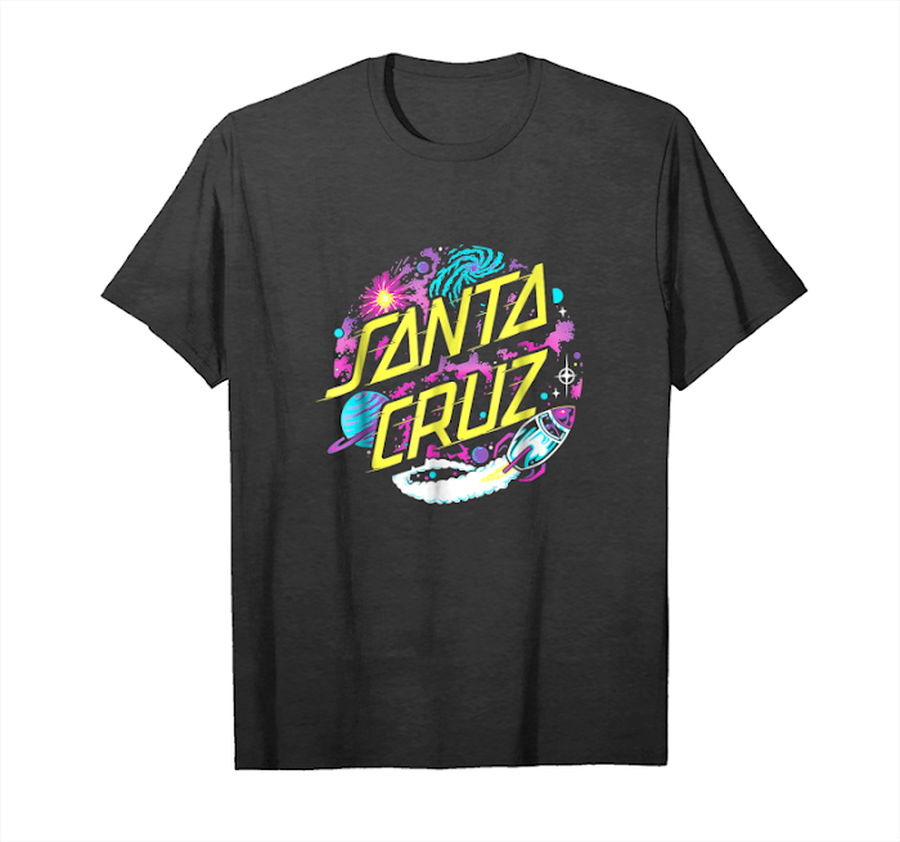 Buy Now Santa Cruz Galaxy And Spaceship T Shirt Unisex T-Shirt.png