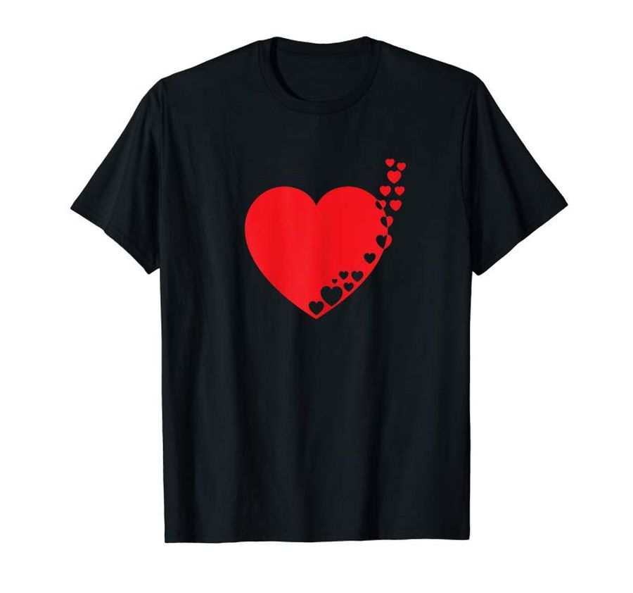 Buy Valentine Red Hearts Valentines Day Love Holiday Tshirt Gift
