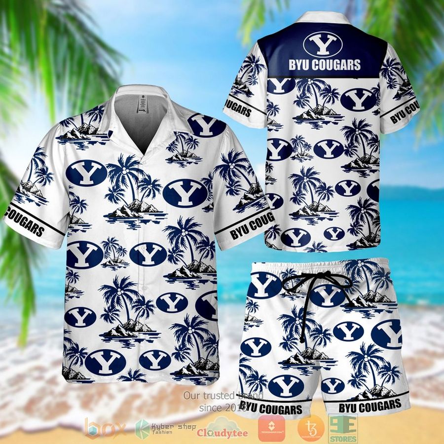 BYU Cougars Hawaiian Shirt, Short – LIMITED EDITION