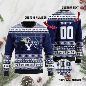 BYU Cougars Ugly Christmas Sweater All Over Print Sweatshirt Ugly