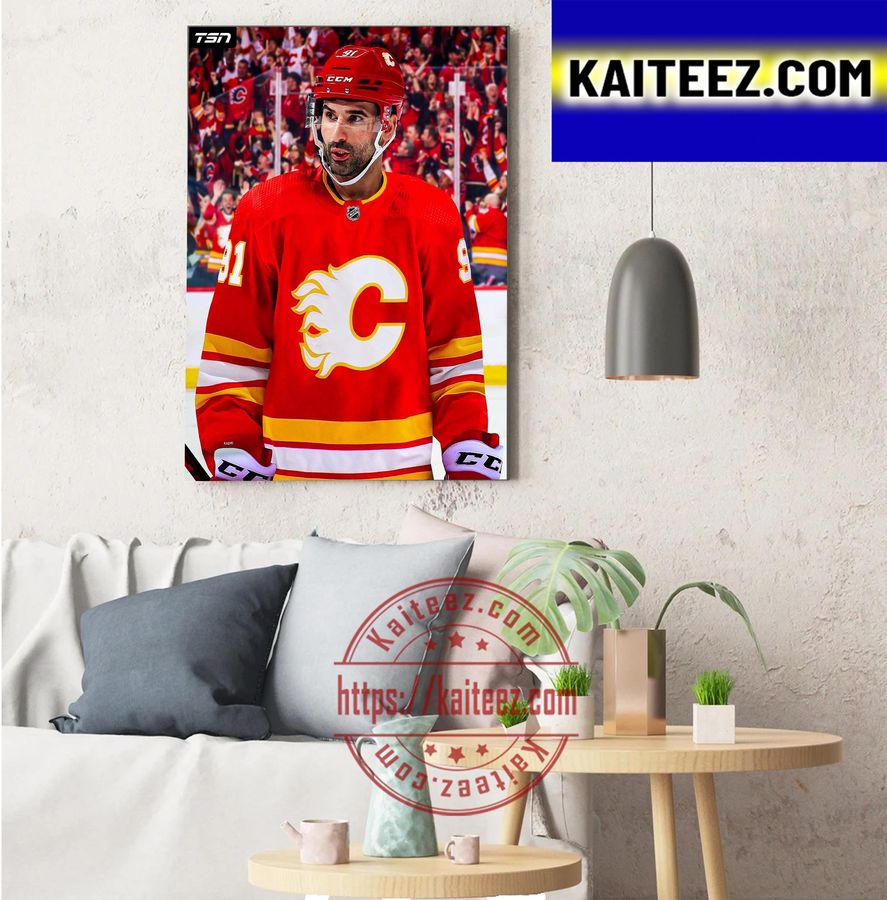 Calgary Flames Have Signed Nazem Kadri Home Decor Poster