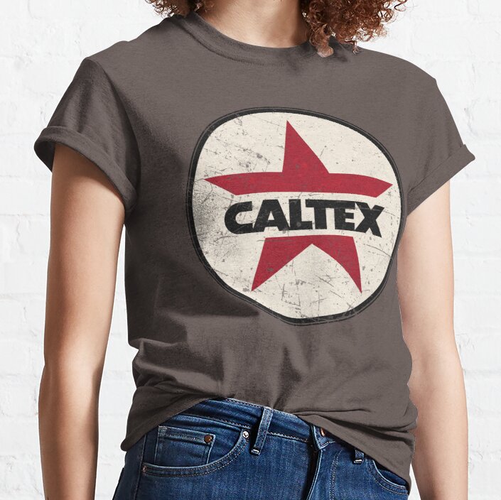 Caltex Vintage Oil California Gas Station Classic T-Shirt