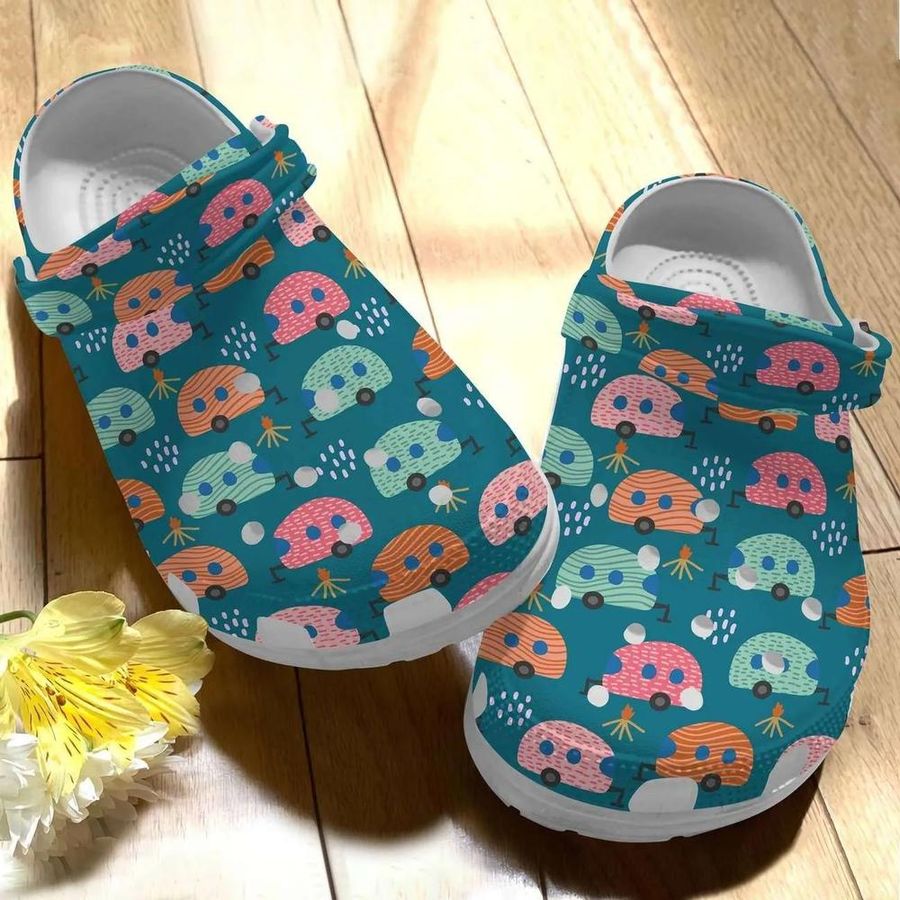 Camping Personalized Clog Custom Crocs Fashionstyle Comfortable For Women Men Kid Print 3D Cute Campers