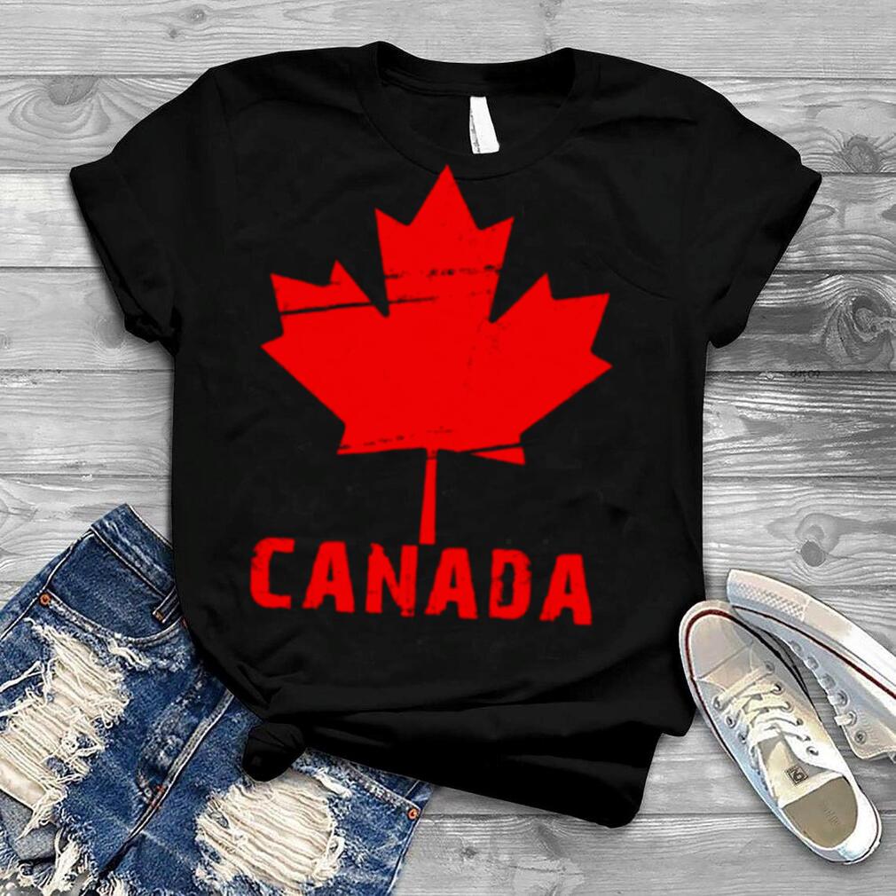Canada Day flag shirt