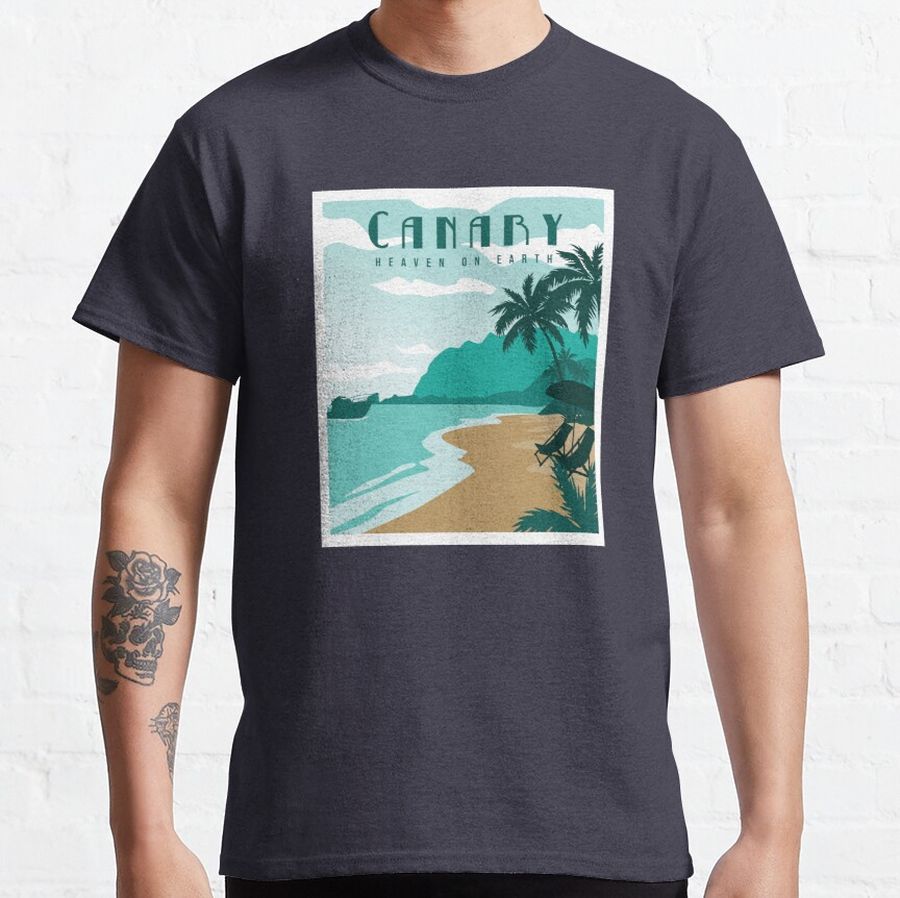 Canary ocean vibes Classic T-Shirt