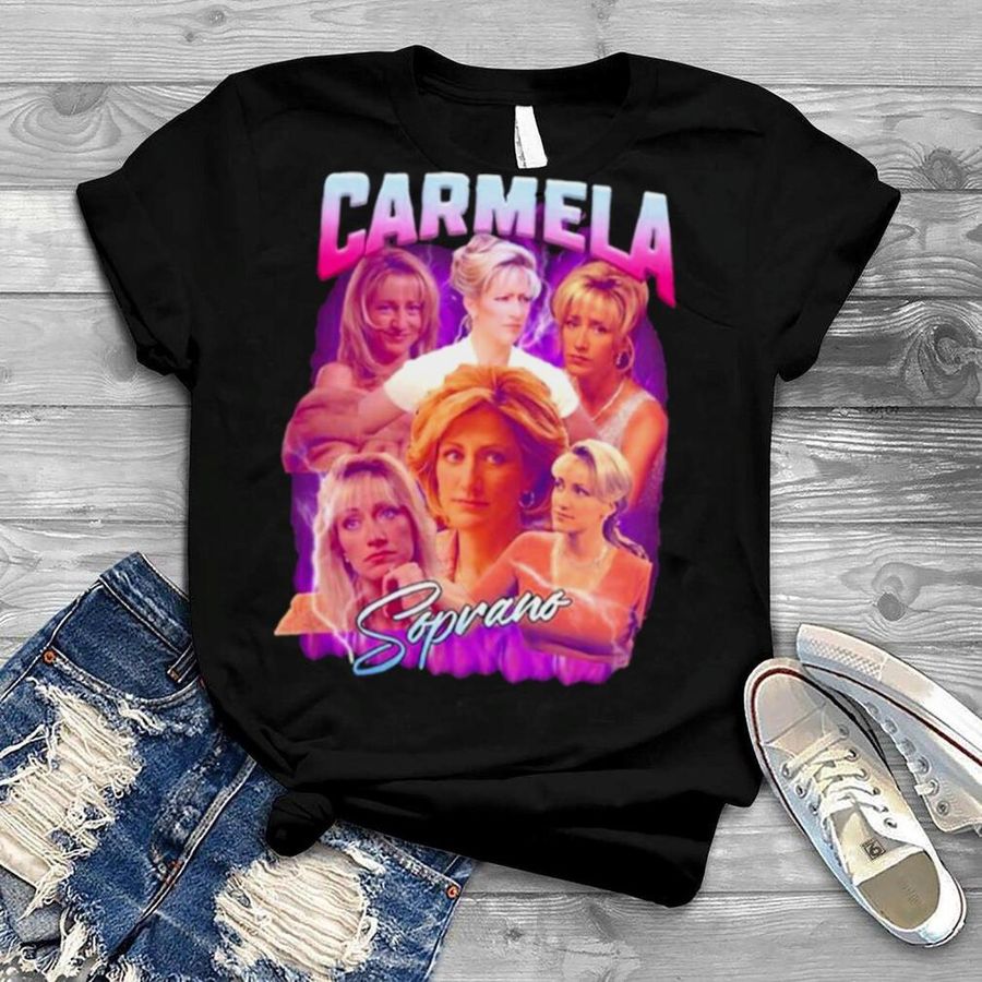 Carmela Soprano Shirt Edie Falco Homage shirt