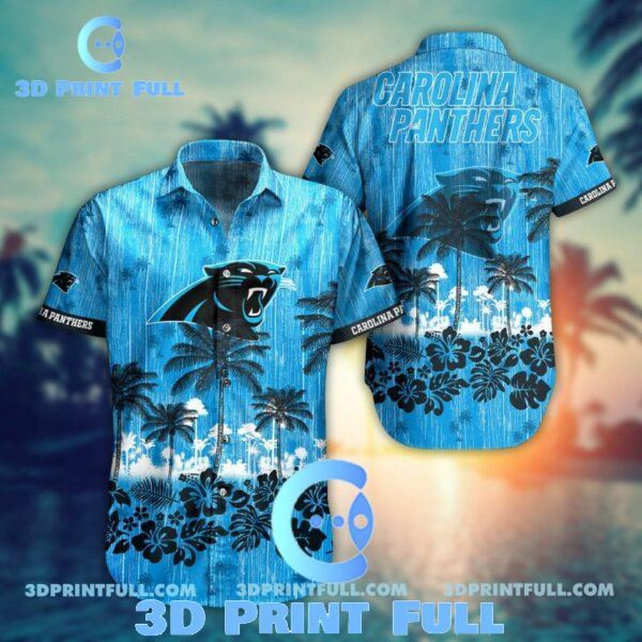 NFL Carolina Panthers Grateful Dead Hawaiian Shirt - Tagotee