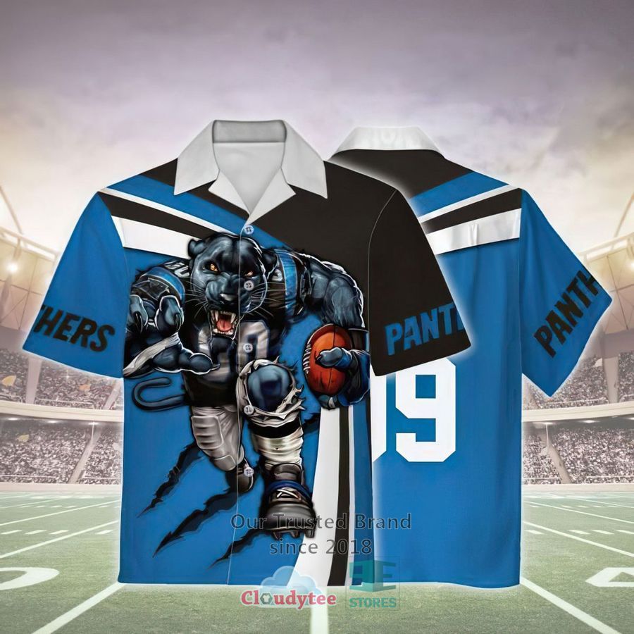 Carolina Panthers Masco Black Blue Hawaiian Shirt – LIMITED EDITION
