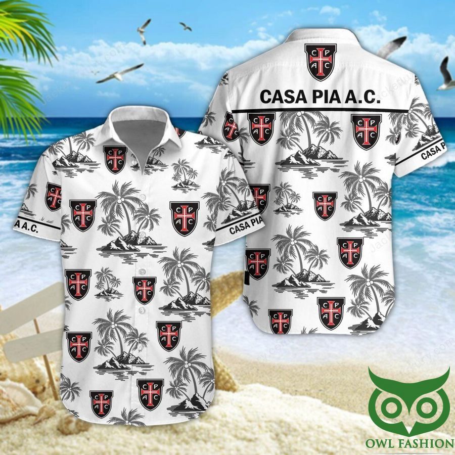 Casa Pia A.C Gray Island Hawaiian Shirt