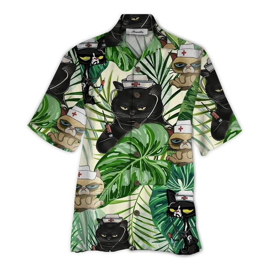 Cat Hawaiian Shirt Pre10281, Hawaiian shirt, beach shorts, One-Piece Swimsuit, Polo shirt, funny shirts, gift shirts, Graphic Tee