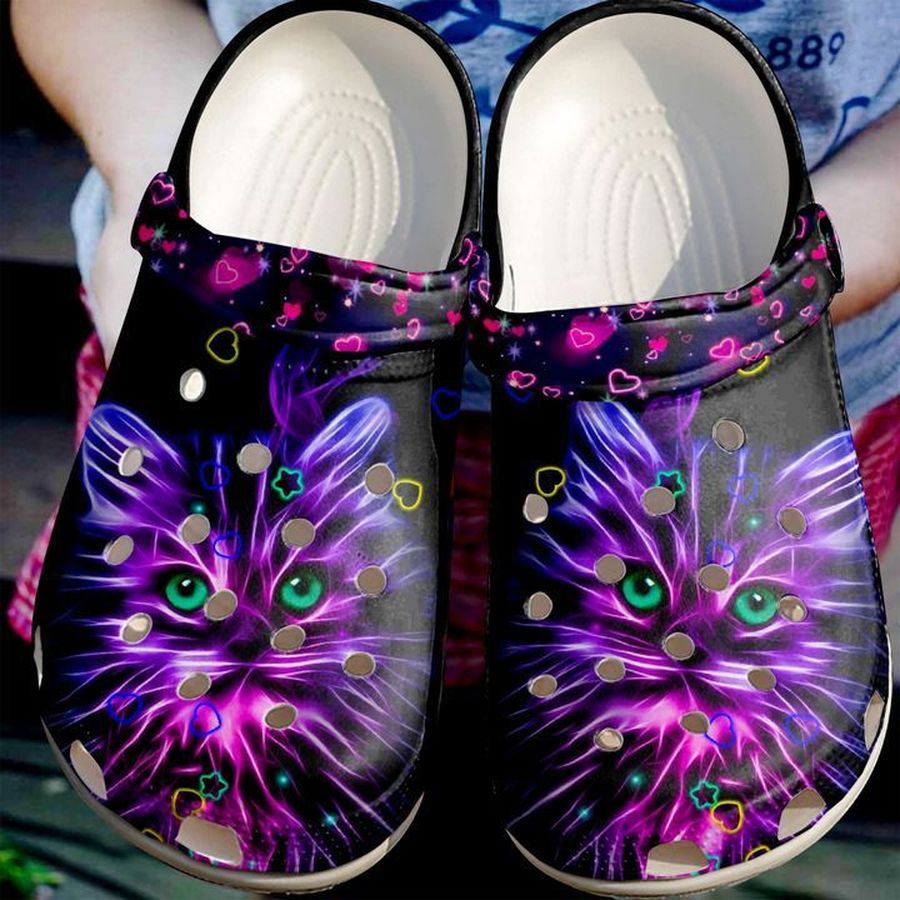 Cat Lovely Sku 522 Crocs Clog Shoes