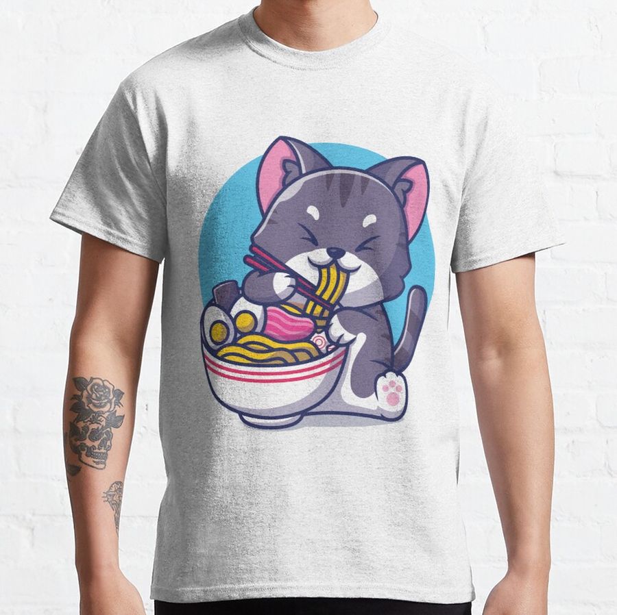 Cat Making Biscuit Classic T-Shirt