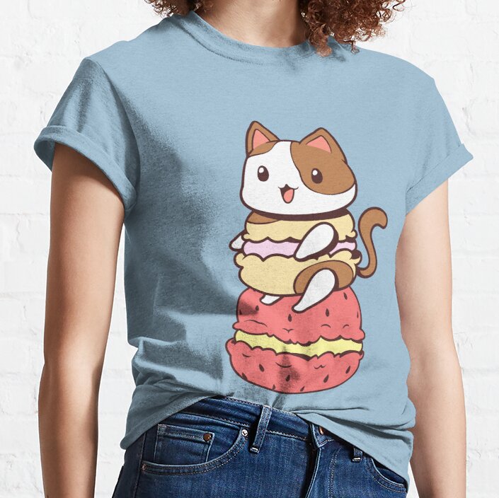 Cat Making Biscuits Classic T-Shirt