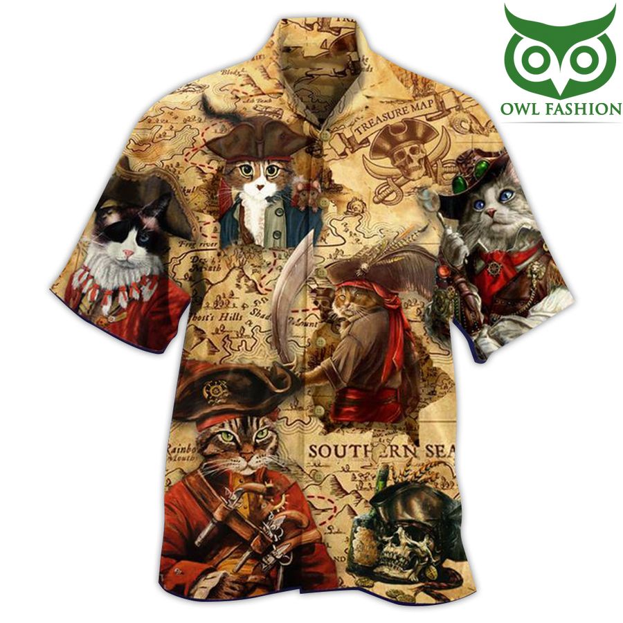 Cat Pirates Cool Limited Edition Hawaiian Shirt