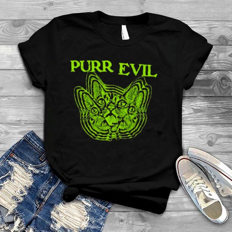 Cat Purr Evil 2022 Shirt