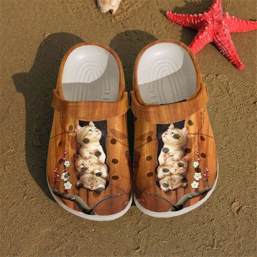 Cat Spring Sku 566 Crocs Crocband Clog Comfortable For Mens Womens Classic Clog Water Shoes