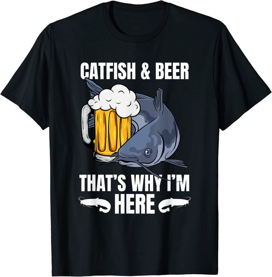 Catfish Fishing u2013 Fisherman Beer Drinking Lover Catfish Bait